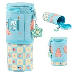 Пенал Kite Chilling Capybara блакитний (K25-684-4) - мініатюра 2