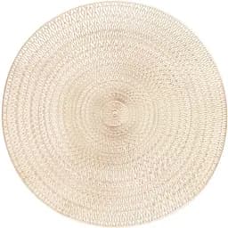 Килимок сервірувальний Ardesto круглий золотистий 38 см (AR3327G)