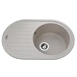 Кухонна мийка гранітна Globus Lux Ohara піщаний 770x500мм-А0004, Sand