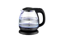 Електрочайник скляний Maestro MR-055-Black 1.0л 1100 Вт чорний - мініатюра 3