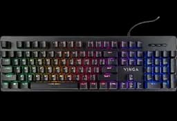 Клавіатура Vinga KBGSM120 RGB Black - мініатюра 1