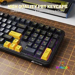 Ігрова механічна клавіатура ATTACK SHARK X98, Темно-синій - мініатюра 7