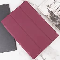 Чохол-книжка Book Cover (stylus slot) для Samsung Galaxy Tab S6 Lite 10.4 (2020-2024) Бордовий / Maroon - мініатюра 3
