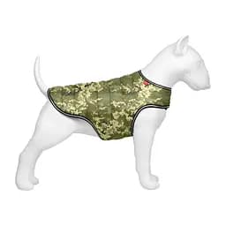 Куртка-накидка для собак Waudog Clothes, Мілітарі, L - мініатюра 2