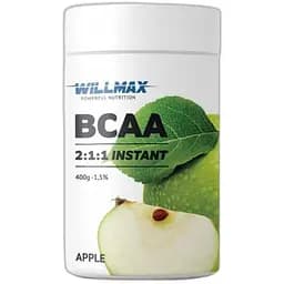 Аминокислота Willmax BCAA 2:1:1 400 грамм Яблоко