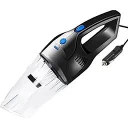 Автомобильный проводной пылесос Grikey 7 портативный с насадками 5300Pa 120W Черный (GK474)