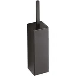 Туалетний йоржик з тримачем Bemeta Nero 135913090, Чорний матовий