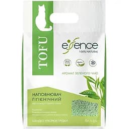 Уцінка. Наповнювач для котячого туалету Essence Tofu з ароматом зеленого чаю 6 л (920017)