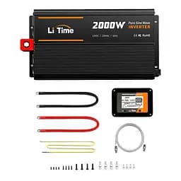 Автономний однофазний інвертор 2kW/12V LiTime L12V2KW-EN-Z (44-00527) - мініатюра 2