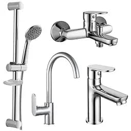 Набір змішувачів для ванни Imprese Laska 51004055 Хром