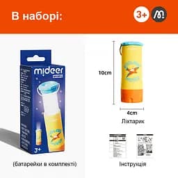 Ліхтарик Mideer Міжзоряна експедиція (MD1531) - мініатюра 2