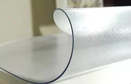 Силіконова скатертину М'яке скло Soft Glass Покриття для меблів 2.5х1.0м (товщина 1.0 мм) Матова - мініатюра 4