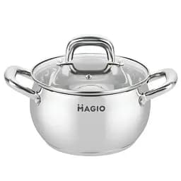 Кастрюля из нержавеющей стали Magio MG-1204 2.6 л (1204МG)