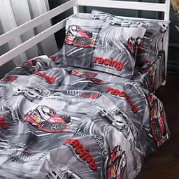 Простыня MirSon Kids Time Motospin Бязь 150х220 см (17-0855)