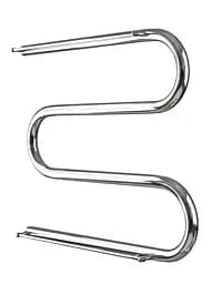 Водяна рушникосушка Mario Змійка ∅25 з полицею 525x600/500 1.1.2603.04.P, Хром, нижнее