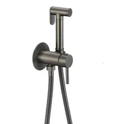 Набір гігієнічного душу прихованого монтажу Mixxus Premium Hans 002-A Inner Graphite MI6921, Графит