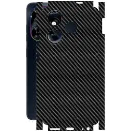 Захисна плівка StatusSKIN для Tecno Spark Go 2024 Корпус Вініл Карбон чорний