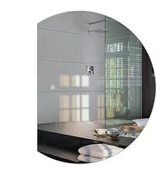 Дзеркало Mixxus Premium TOPPER MS01-90x70-REVERSE (LED Touch, Anti-fog (3-6,5kK)) (MP6632) - мініатюра 2
