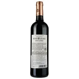 Вино Chateau Mirefleurs 2019 Bordeaux Superieur червоне сухе 0.75 л - мініатюра 2