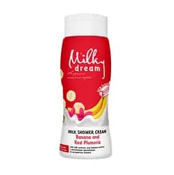 Увлажняющий крем-гель для душа Milky Dream Банан и красная плюмерия 300 мл