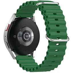 Ремінець Hump для Nokia Steel Nokia Steel HR - темно-зелений ширина кріплення 20мм силікон Watchbands (W23-5WB39660066)