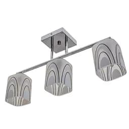 Люстра стельова Brille класична E27 60W CH (LK-647C/3)