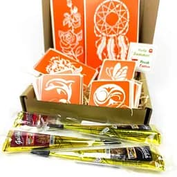 Набір для біо-тату Літо 2.0 - хна Fresh Tattoo set-summer-v2-hena - мініатюра 2