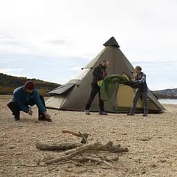 Намет для кемпінгу Grand Canyon Black Falls 8 Capulet Olive (330039) 8 осіб, Оливковий - мініатюра 14