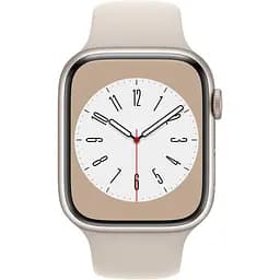 Смарт-годинник Apple Watch Series 8 45mm Starlight Aluminum Case with Starlight Sport Band M/L [MNUQ3] [81959] - мініатюра 2