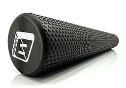 Массажный ролик EasyFit Foam Roller 90 см Черный (EF-2034-BK)