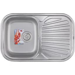 Мойка кухонная HAIBA 74x48 satin (HB0561)