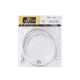 Шланг для душу Kroner KRM - C607 Anti-Twist 160 см, Хром - мініатюра 3