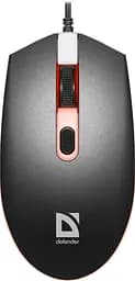 Комп'ютерна мишка Defender Dot MB-986 4 кн. 1600 dpi 7 кол. підсвітки чорна (52986) - мініатюра 4