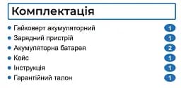 Шуруповерт акумуляторний безщітковий шуруповерт Zegor CDB-16BL/16В/45 Нм/дві швидкості/2 батареї 16 В 2 Ач/реверс/підсвічування/кейс
 - мініатюра 9