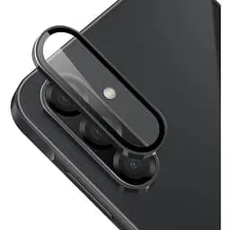 Захисне скло на камеру DK для Samsung Galaxy A56 A566 Lens Metal Ring Eagle Eye 020527 black