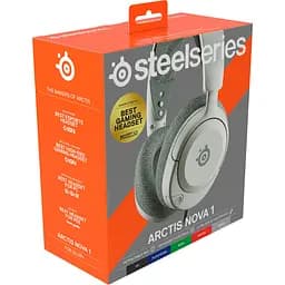 Ігрова гарнітура SteelSeries Arctis Nova 1 White MultiPlatform - мініатюра 8