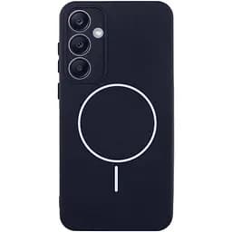 Чохол Silicone Cover Lakshmi Full Camera (AA) with Magnetic Fit для Samsung Galaxy S23 FE Темно-синій / Midnight blue