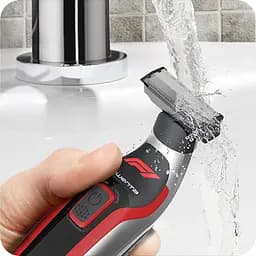 Тример Rowenta Forever Sharp Comfort TN6040F4 для бороди червоно-сірий - мініатюра 7