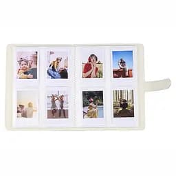 Фотоальбом для Fujifilm Instax Mini 12, 11, 40, 41, 70, 90, 99, EVO, Link, Liplay Polaroid 300 Z2300 на 128 фото білий  - мініатюра 2