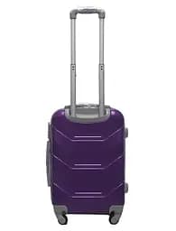 Валіза маленька S ABS-пластик Milano bag 147M 55×38×23см 45л Фіолетовий - мініатюра 3