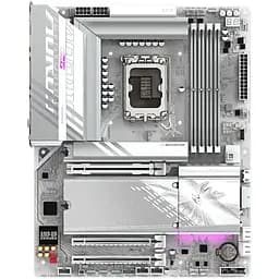 Материнская плата Z89 AORUS ELITE WF7 ICE s1851 Z890 4xDDR5 M.2 HDMI DP Wi-Fi BT ATX белый Gigabyte teh0018962