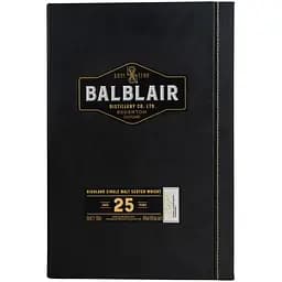 Віскі Balblair Highland Single Malt 25 y.o. 46% 0.7 л - мініатюра 4
