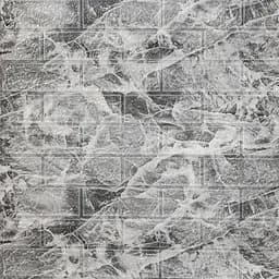 Самоклеюча 3D панель в рулоні 19600x700x3мм Мармур Чорний (R061-3-20) SW-00001196 - мініатюра 2