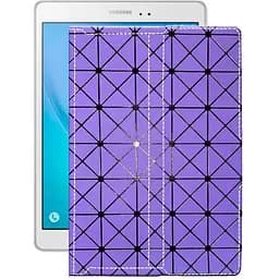 Чехол StatusCASE из экокожи для планшета Samsung Galaxy Tab A 9.7 (T550, T555) Фиолетовый ромб