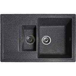 Кухонная мойка Romzha Jorum 78D Grafit (201)