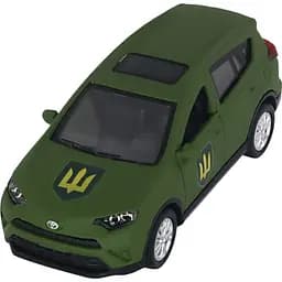 Автомодель TechnoDrive Шевроны Героев Toyota RAV4 Сухопутные Войска ВСУ (KM6198M2)