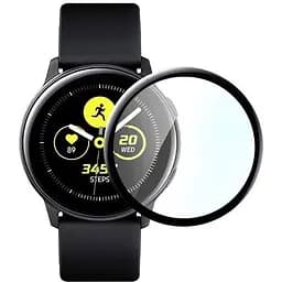 Защитное стекло 3D с рамкой Tamister для смарт-часов Samsung Watch Gear S4 44 мм 1 шт.