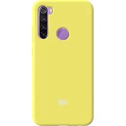 Чохол-накладка Toto Silicone Full Protection Case Xiaomi Redmi Note 8 Yellow