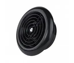 Витяжний ультратоникий вентилятор MMotors MM 100 чорний, 60 м3/г зі зворотним клапаном