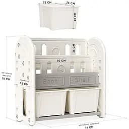 Стелаж Mealux Kub White (KD-E052-2 W) - мініатюра 2